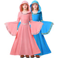 Vampire costume worn by a girl - front view