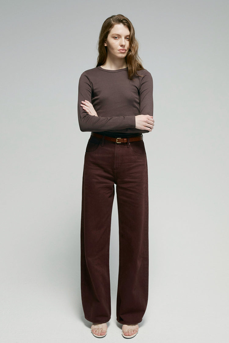 Women's Slope Curve High Rise Jeans HJ039
