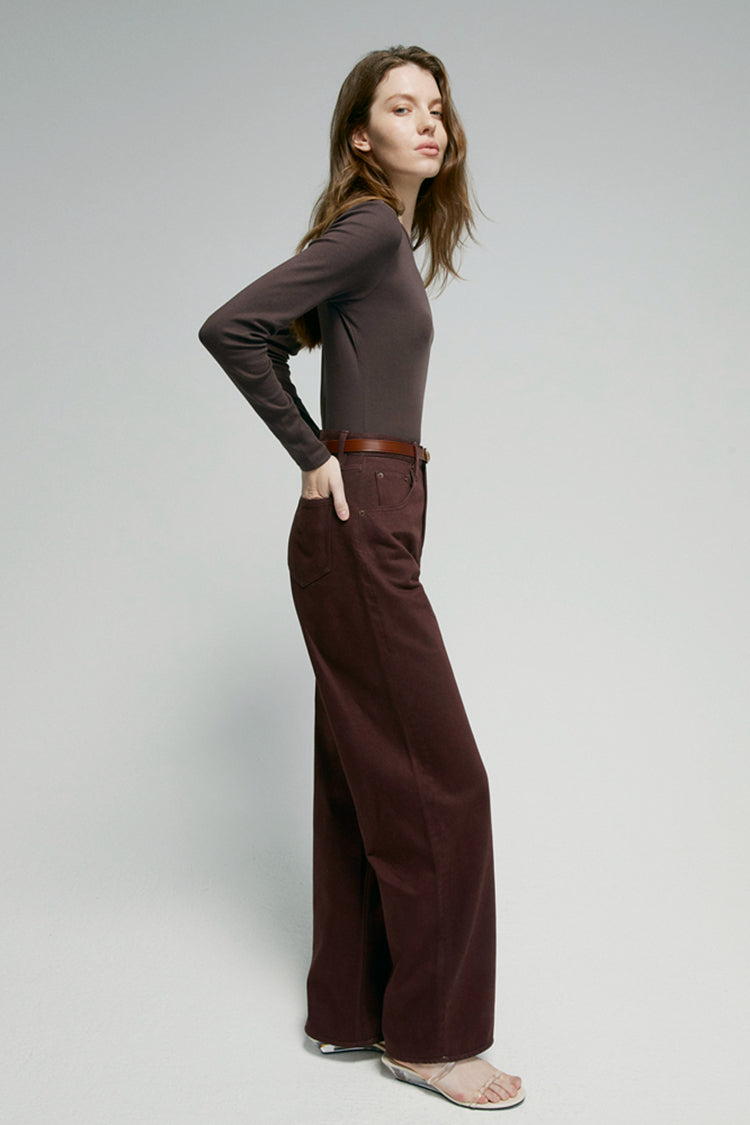 Women's Slope Curve High Rise Jeans HJ039