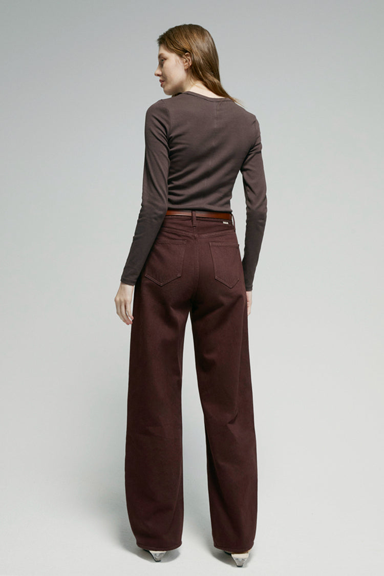 Women's Slope Curve High Rise Jeans HJ039