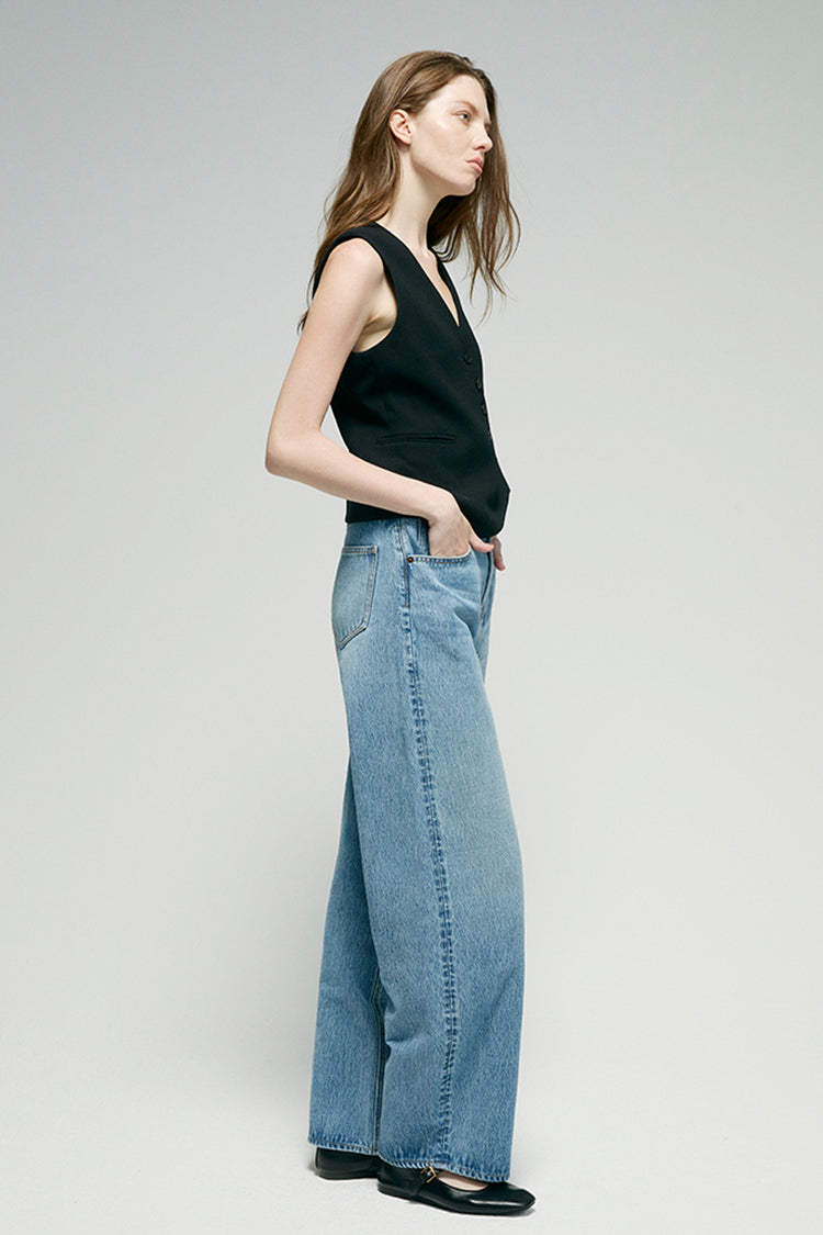 Women's Slope Curve High Rise Jeans HJ039