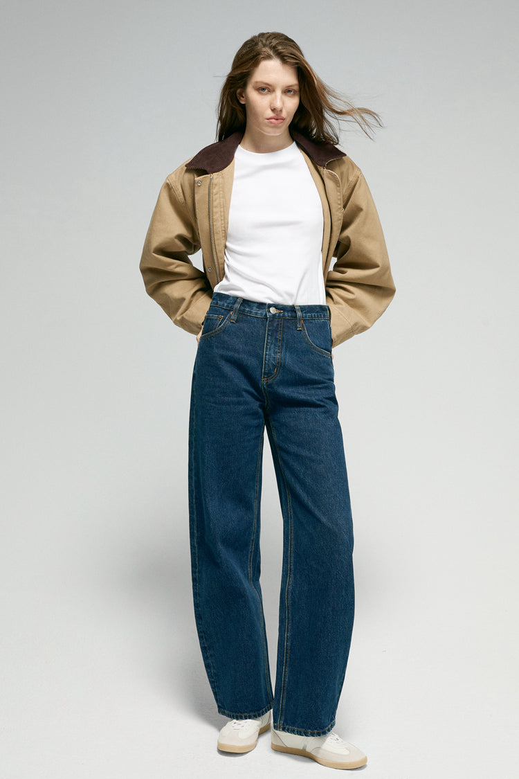 Women's Slope Curve High Rise Jeans HJ039