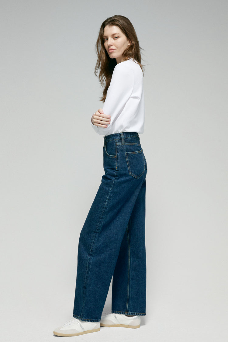 Women's Slope Curve High Rise Jeans HJ039