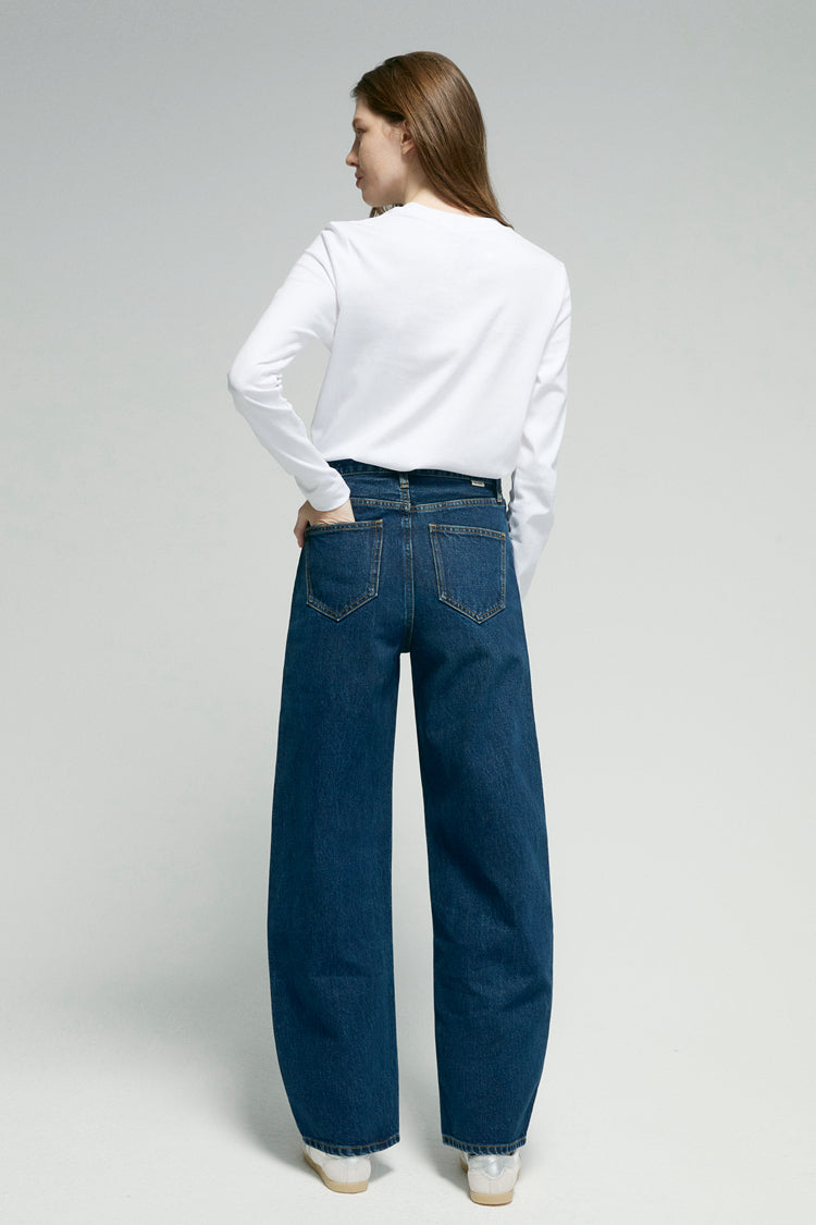 Women's Slope Curve High Rise Jeans HJ039