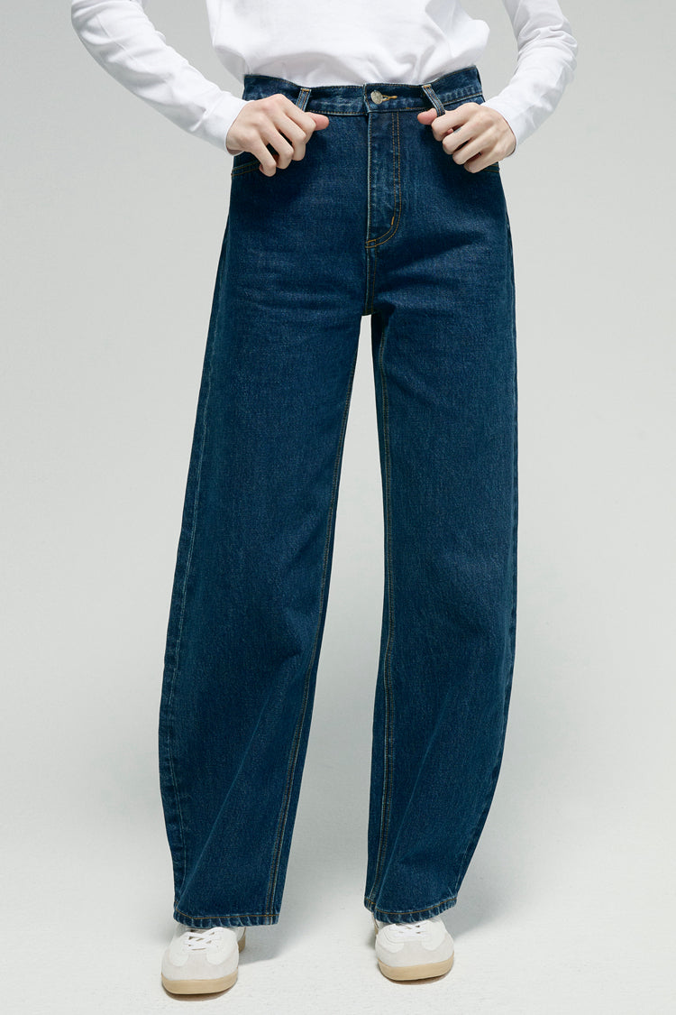 Women's Slope Curve High Rise Jeans HJ039