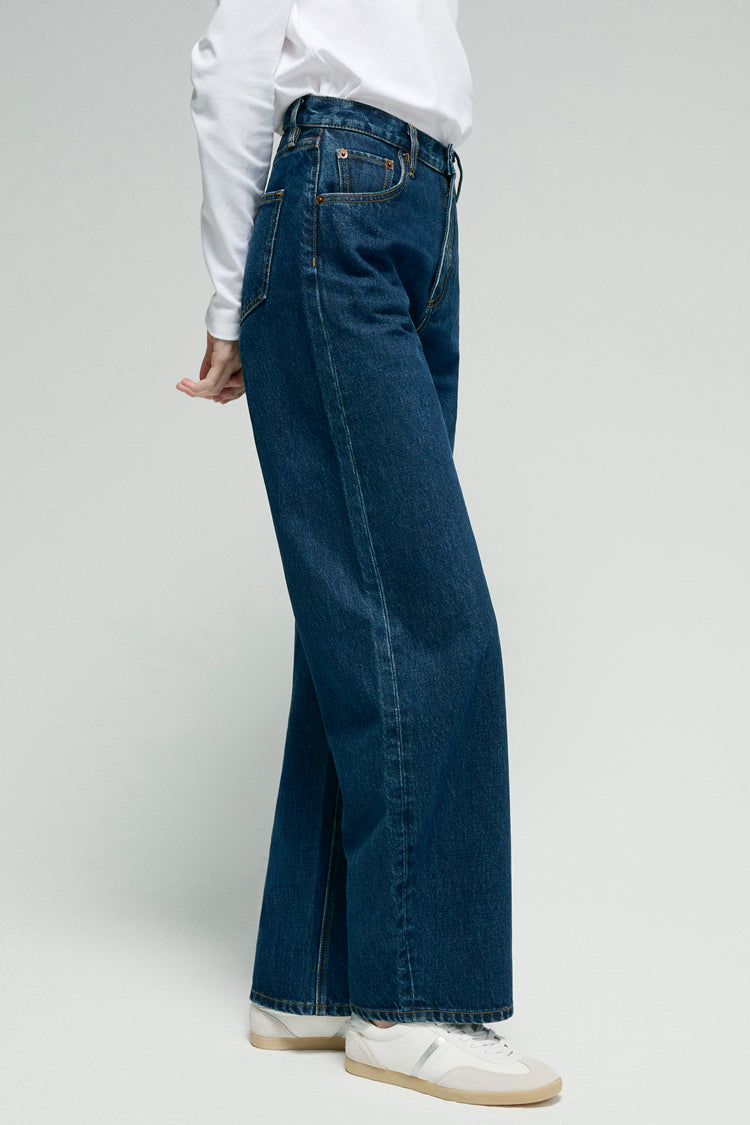Women's Slope Curve High Rise Jeans HJ039