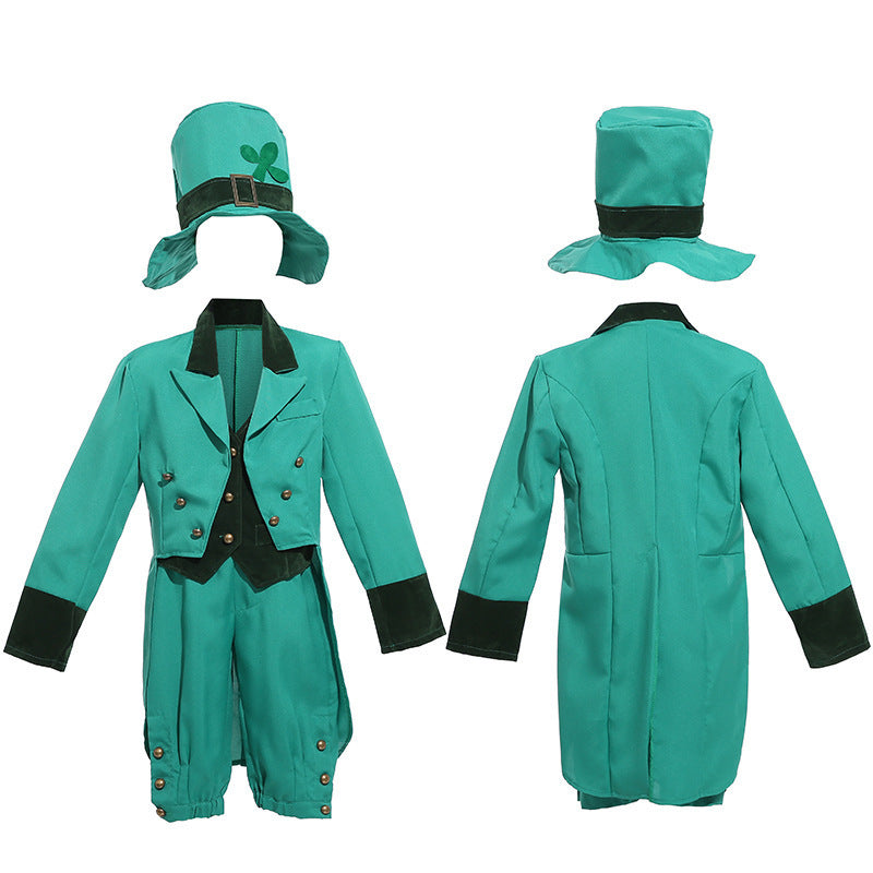 Irish Fairy costume worn by a child - back view
