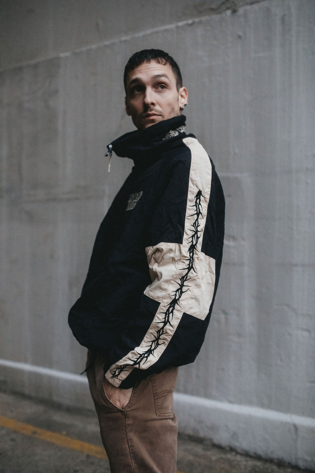 Dust Storm Windbreaker – Men's 100% Nylon Zip Jacket