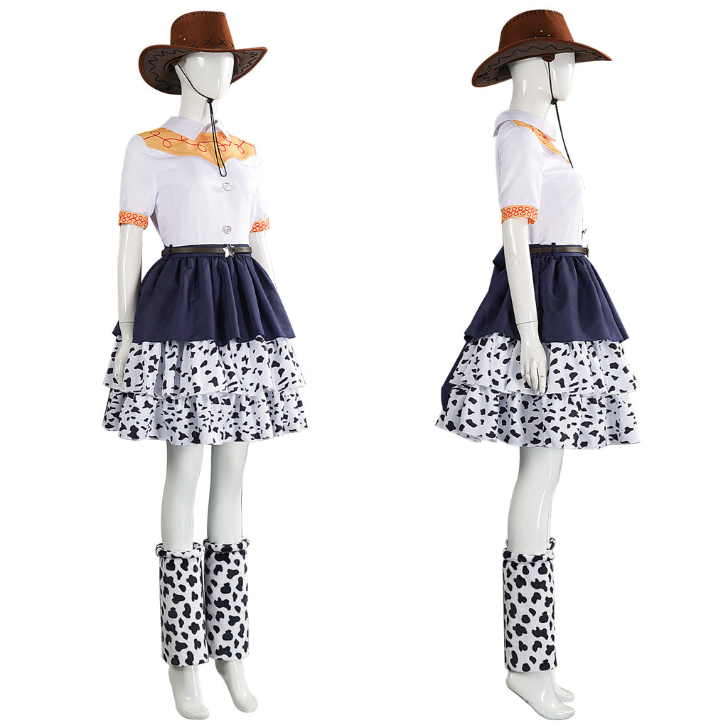 Storybook costume worn by a girl - back view