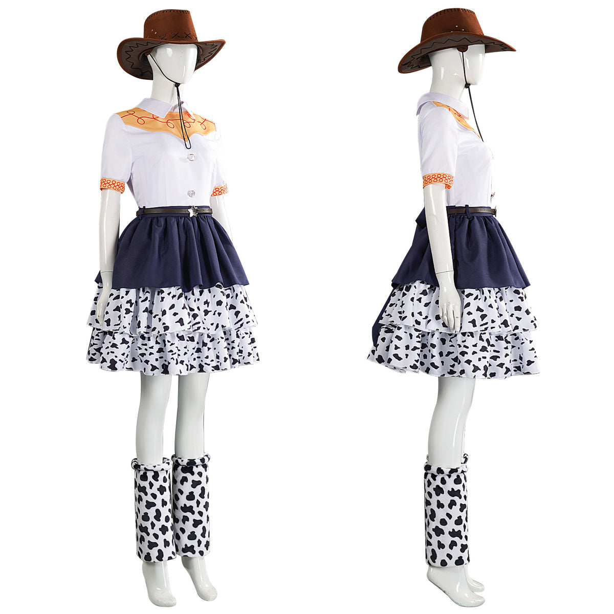 Storybook costume worn by a girl - back view