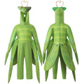 Praying Mantis costume worn by a child - side view