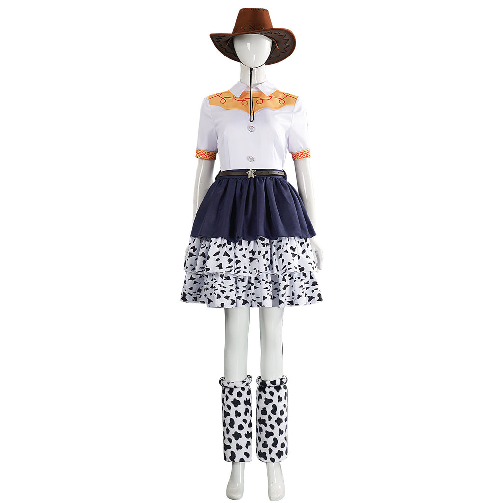 Storybook costume worn by a girl - front view