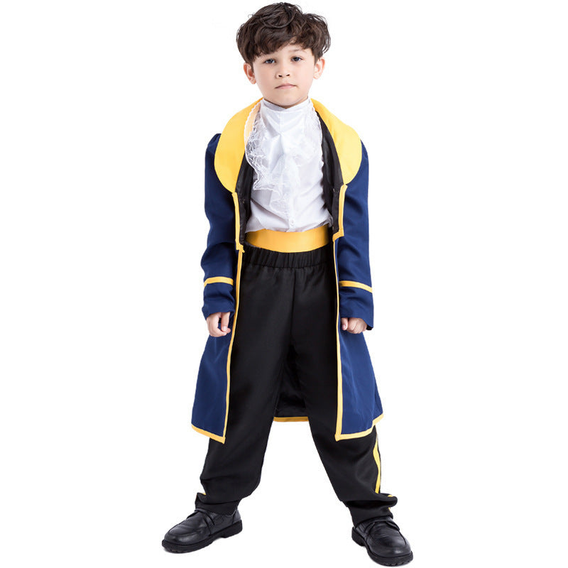 Storybook costume worn by a family - front view