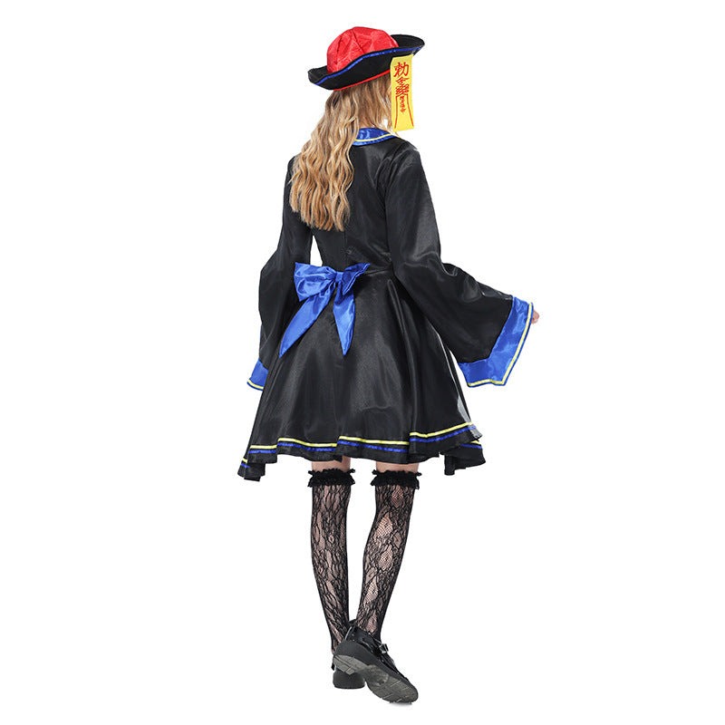 Storybook costume worn by a girl - back view