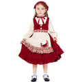 Little Match Girl costume worn by a girl - styled on stage