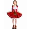 Bavarian Folk Dress costume worn by a girl - front view
