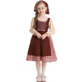Little Match Girl costume worn by a girl - back view