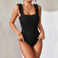 Women's Solid Color Sleeveless Strapless Knit Bodysuit