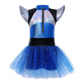 Robot costume worn by a child - front view