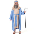 Nativity Shepherd costume worn by a child - front view