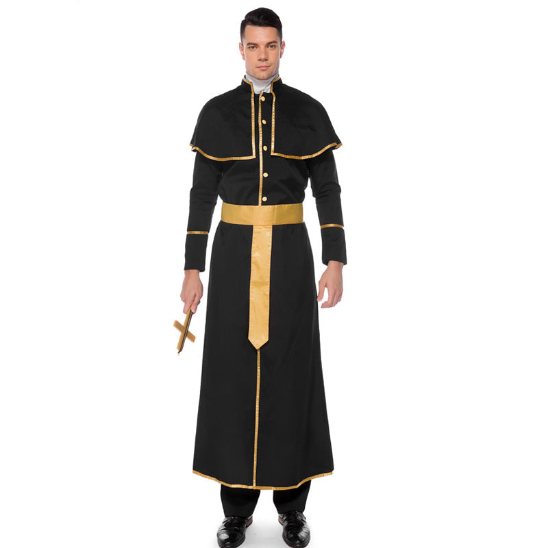 Choir Robe costume worn by a child - front view