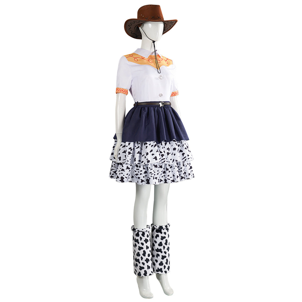 Storybook costume worn by a girl - side view