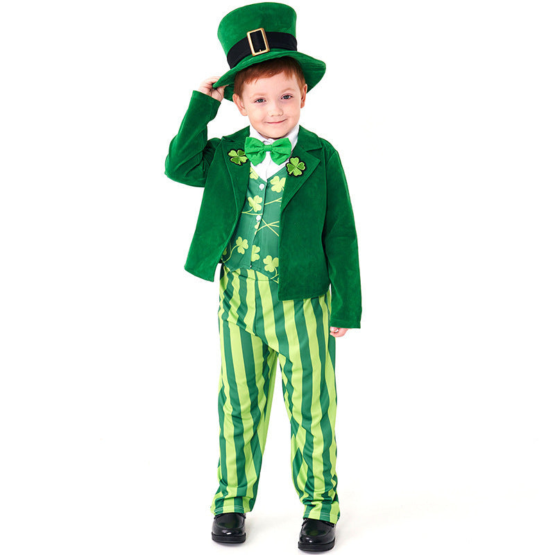 Irish Fairy costume worn by a girl - front view