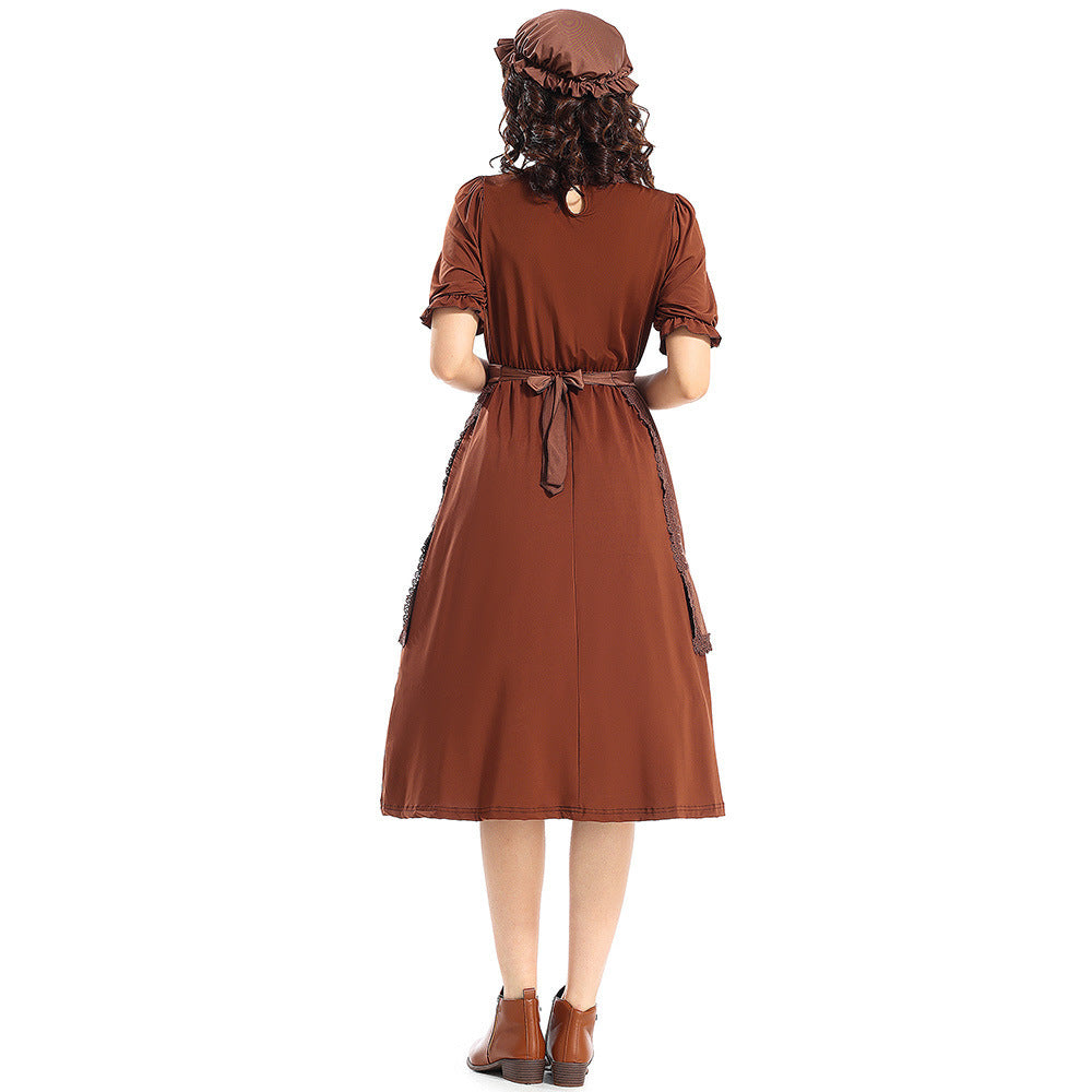 Big Bad Wolf costume worn by a child - front view