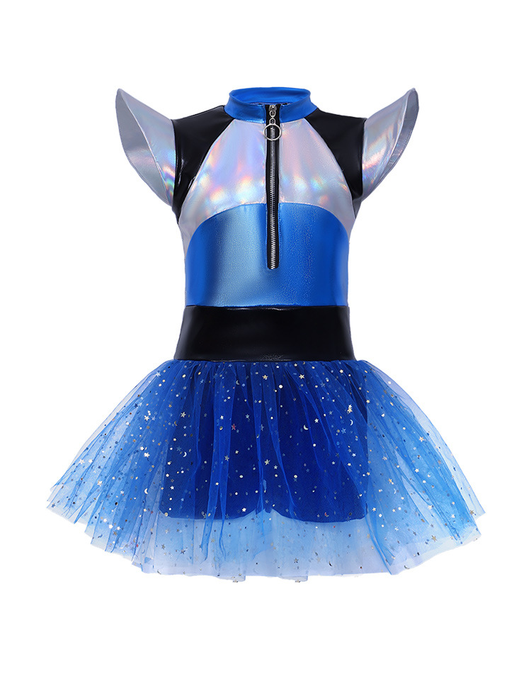 Robot costume worn by a child - detail view