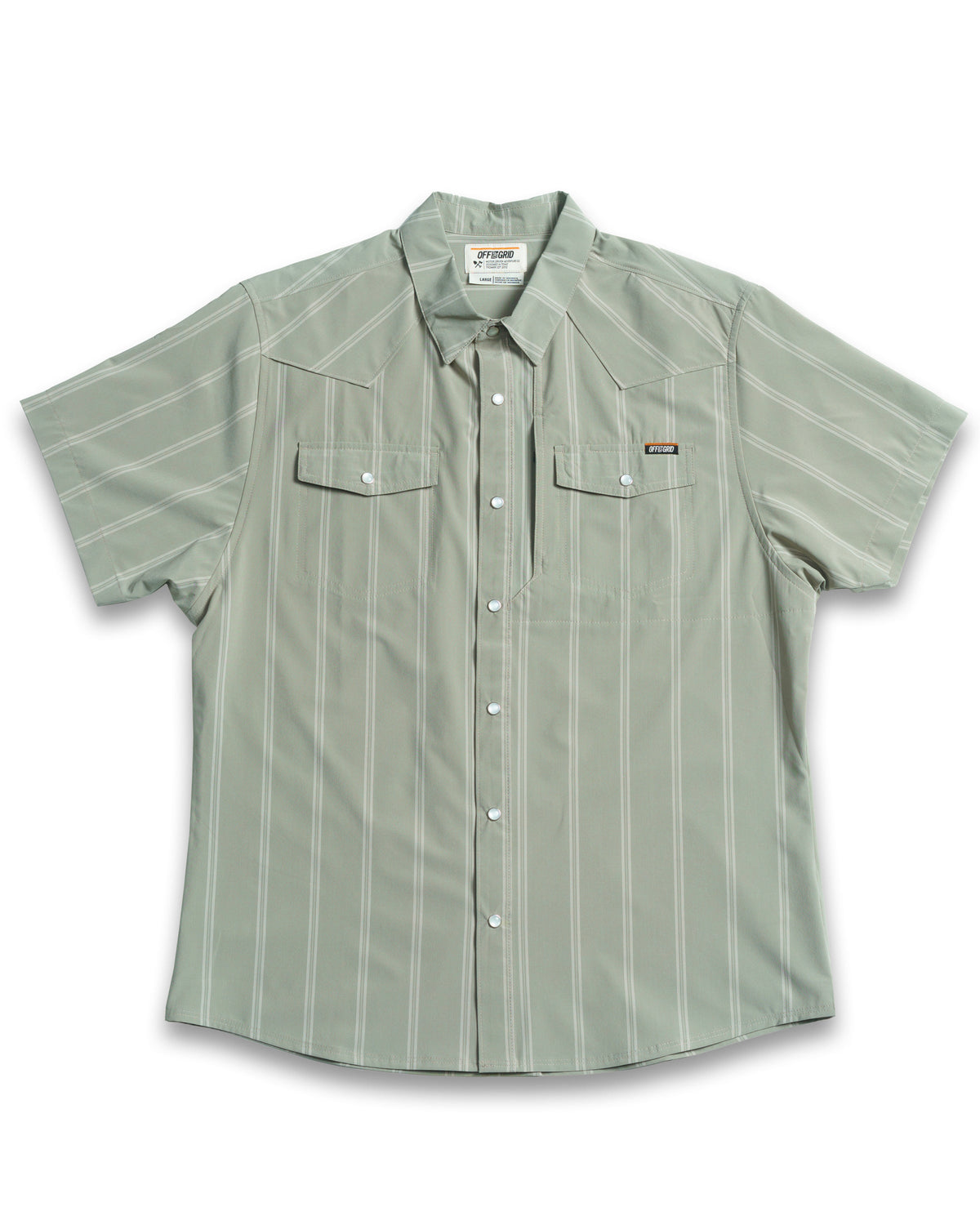 Daryll SS Shirt - Sage Green