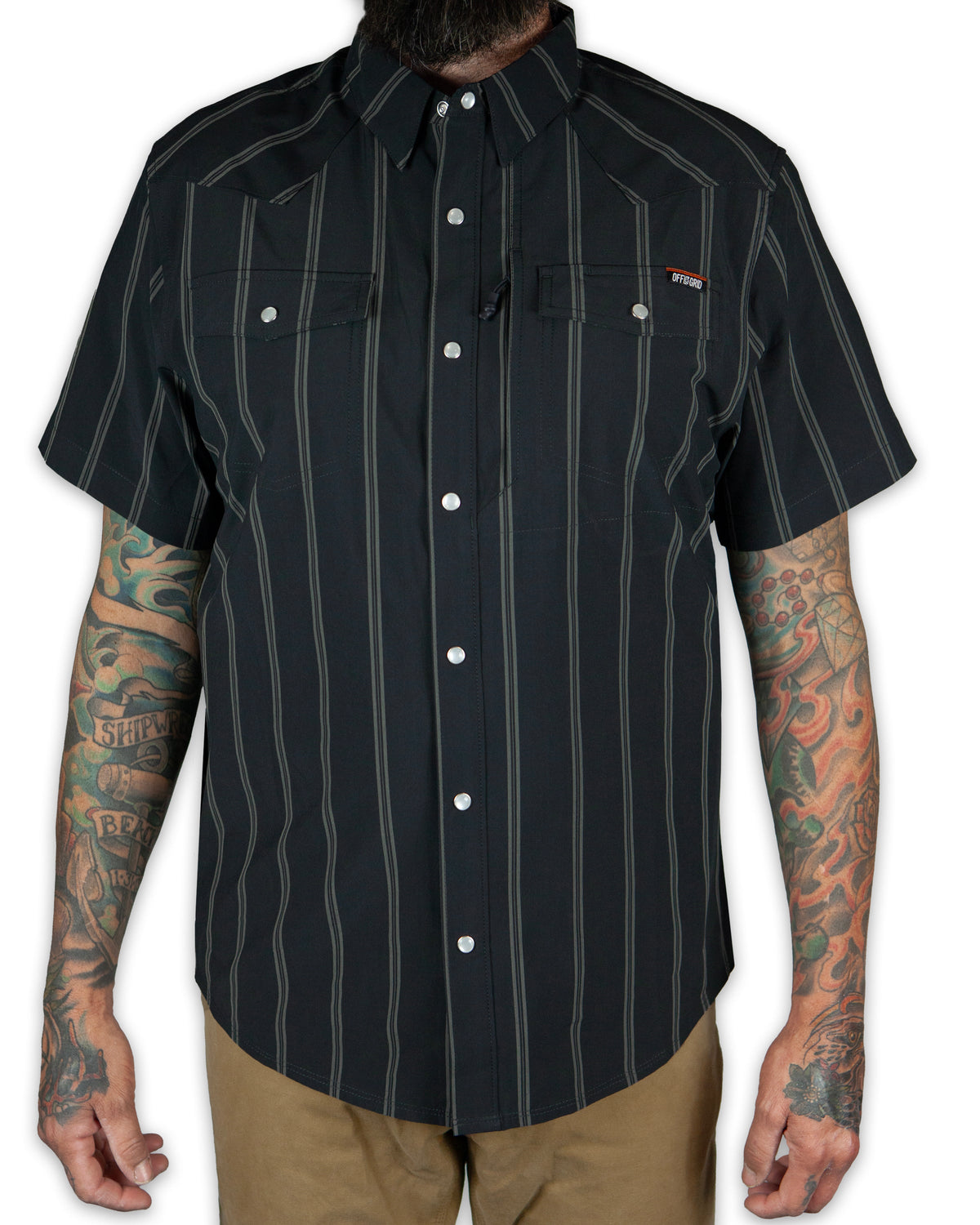 Daryll SS Shirt - Vintage Black