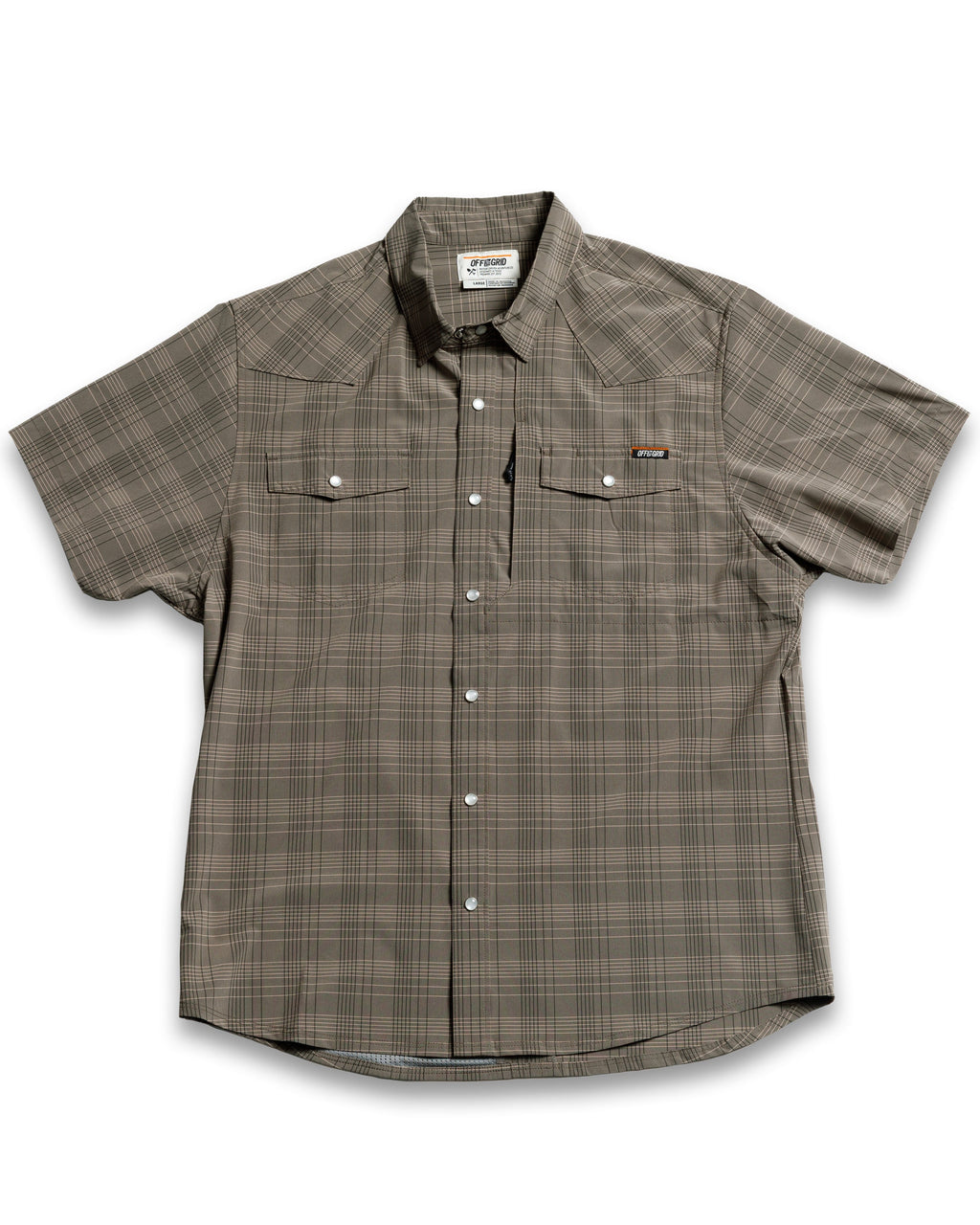 Deke SS Shirt - Beluga Brown