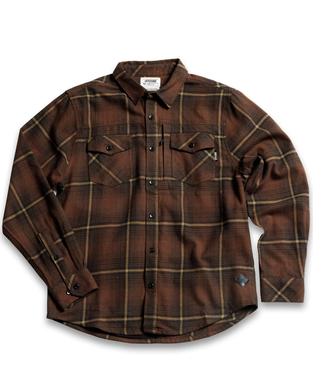 Destroyer Flannel - Burnt Brown