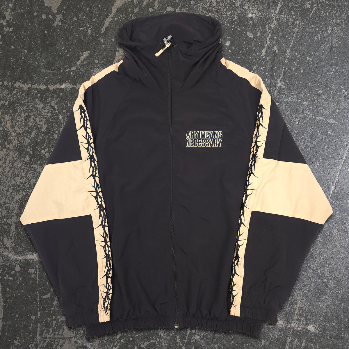 Dust Storm Windbreaker – Men's 100% Nylon Zip Jacket