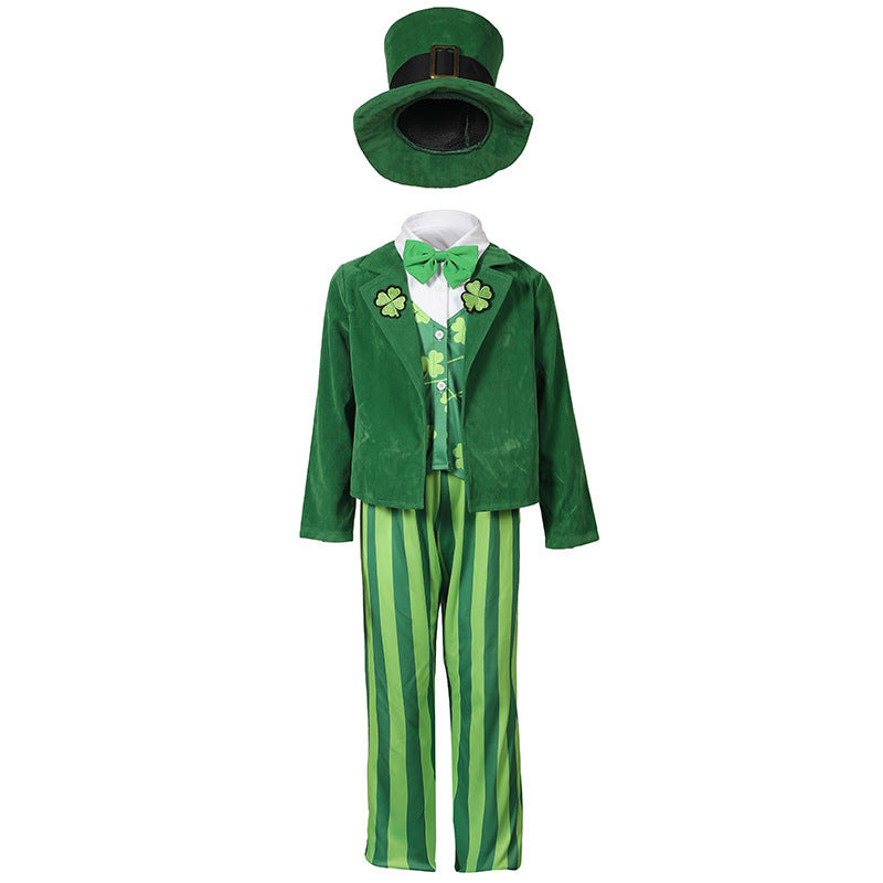 Irish Fairy costume worn by a girl - side view