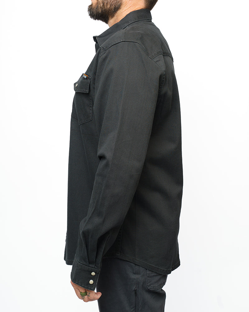 Earl Denim Shirt - Vintage Black
