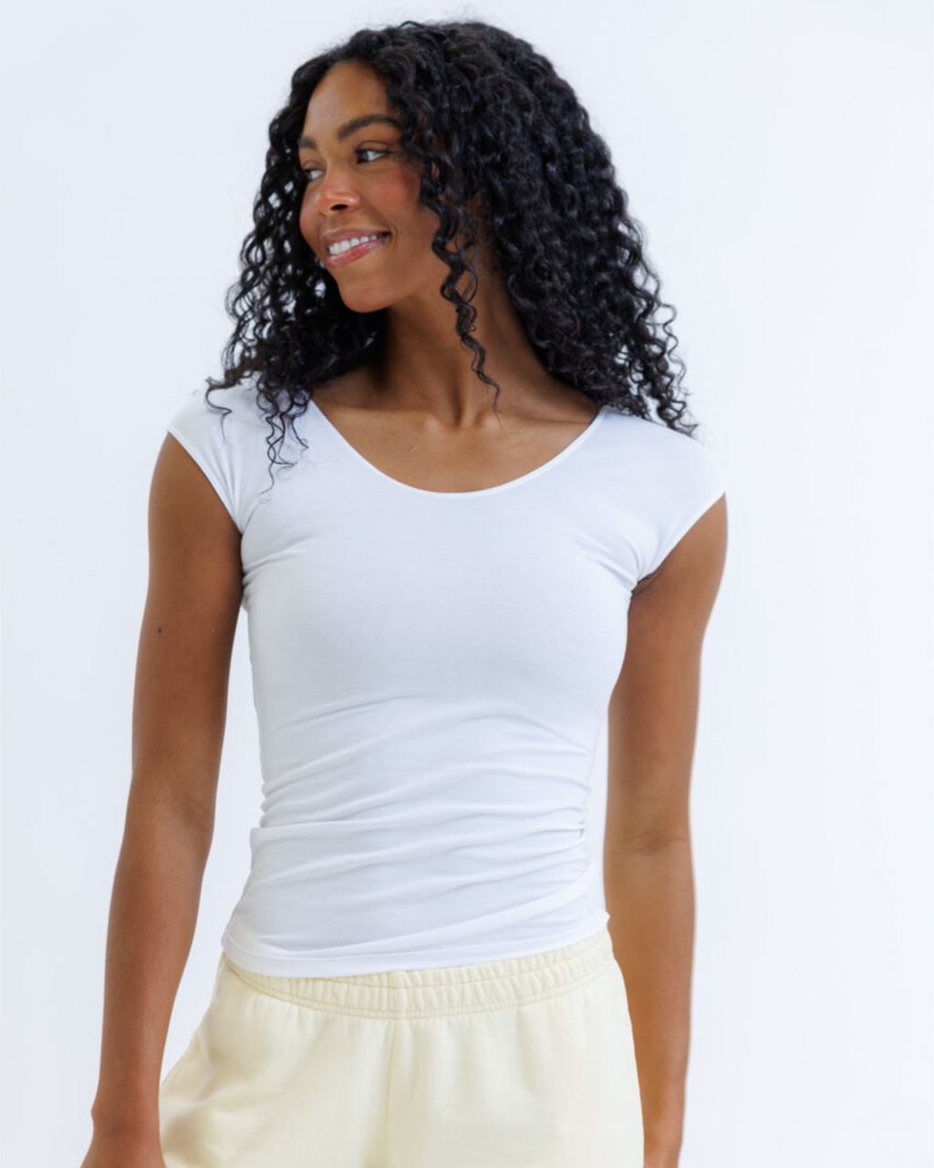 Women's Athletic Cotton Tri-Blend Essential Tee