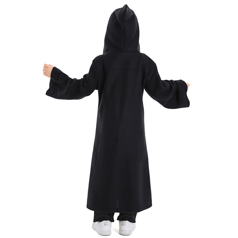 Storybook costume worn by a child - side view