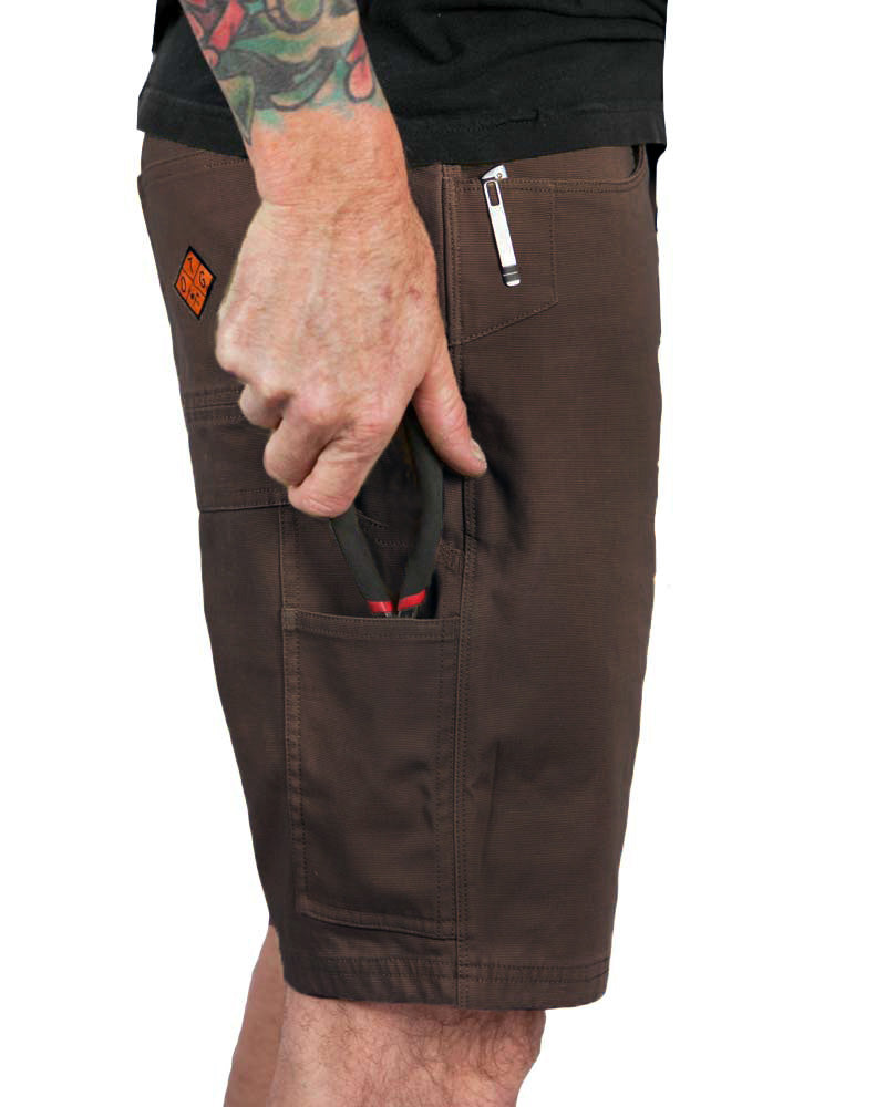 Havok Shorts 10" - Dark Brown