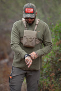 Draper Henley – Men's Dark Olive Casual Top