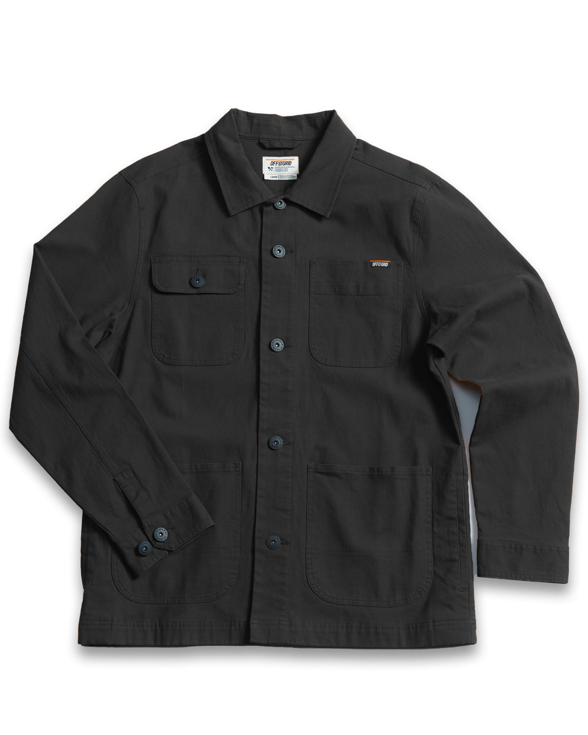 Heston Chore Coat - Black