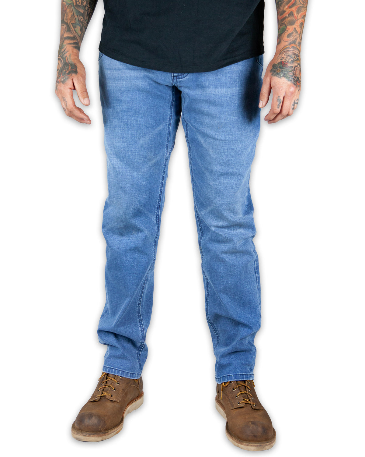 Hideout Denim Taper Fit Pants - Vintage Wash