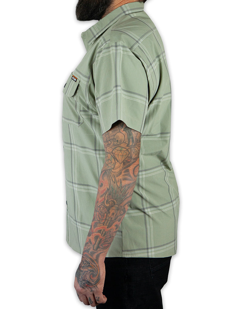Jack Knife SS Shirt - Sage Green