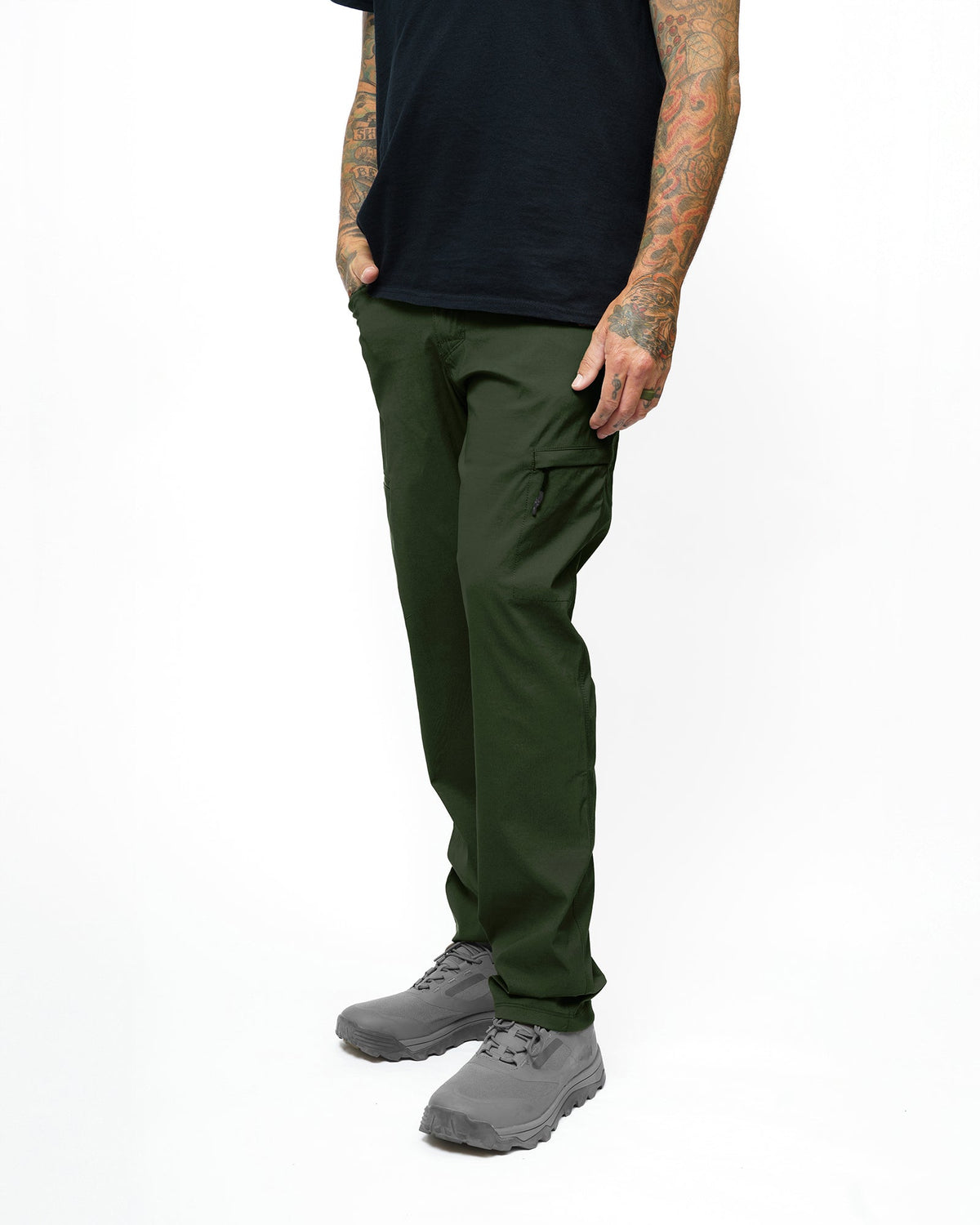 Lancer Taper Fit Pant - Dk Army
