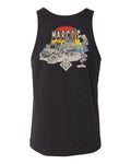 Marcos Tacos Tank Top – Men's Charcoal Black Sleeveless Shirt