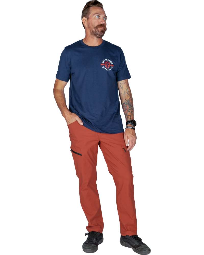 Pro Pant 2.0 – Men's Dark Sienna Taper Fit Utility Pants