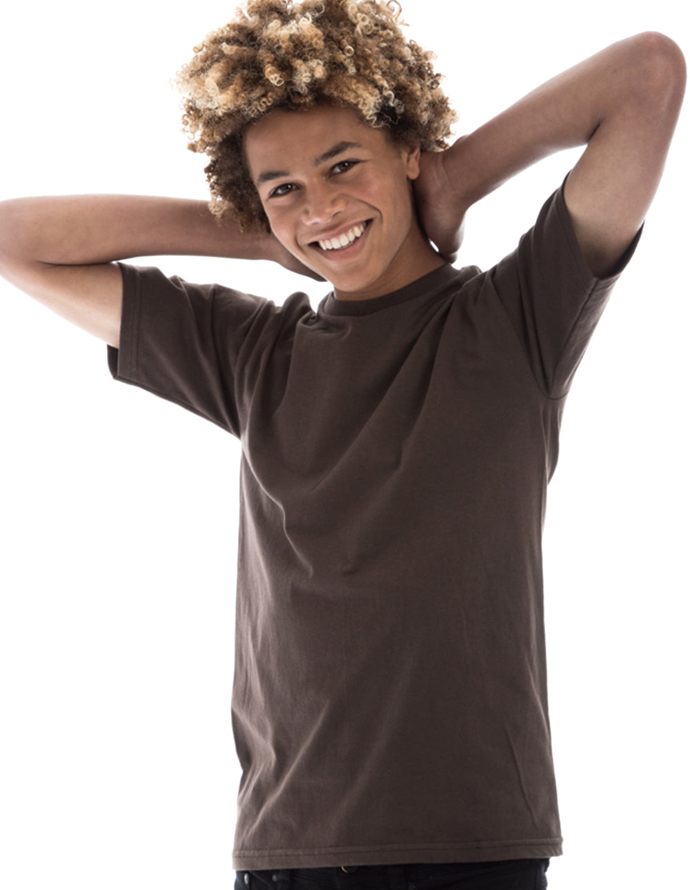 Retro Ring-Spun Crew Neck T-Shirt 2100