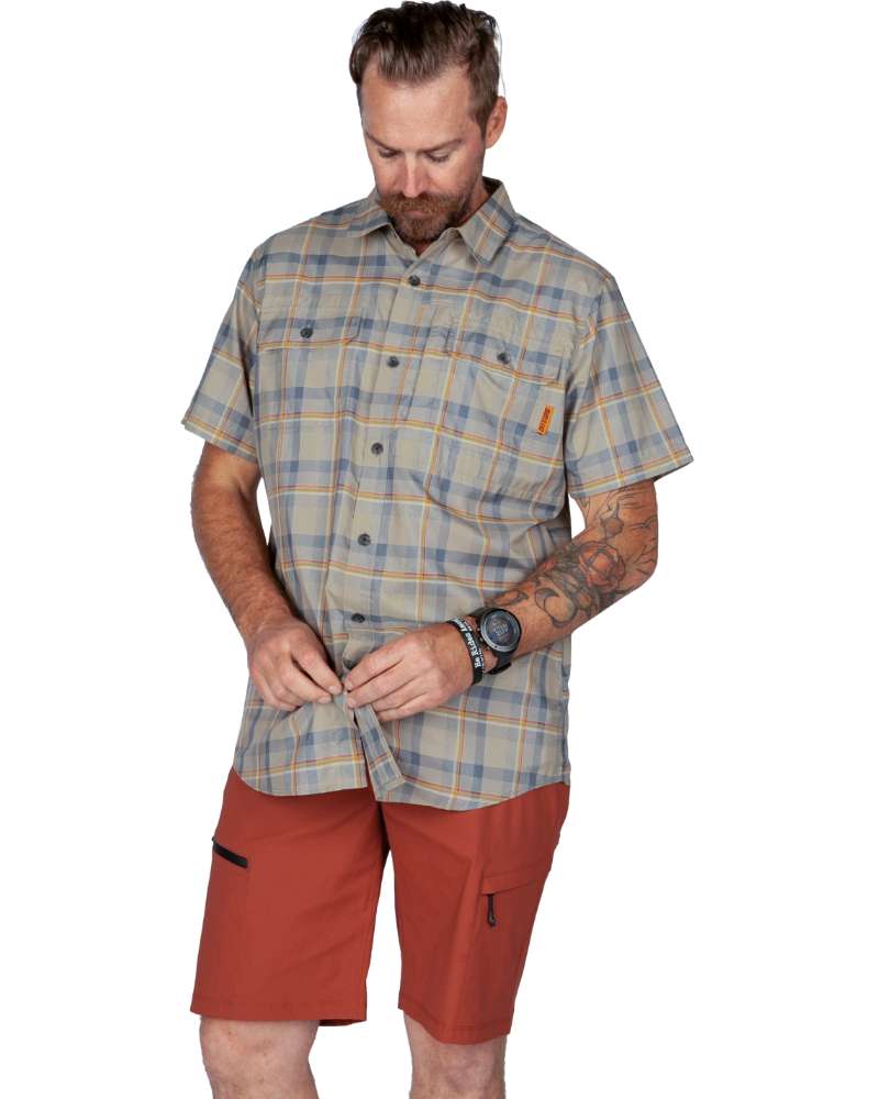Squirrely Dan Short Sleeve Button-Up Shirt