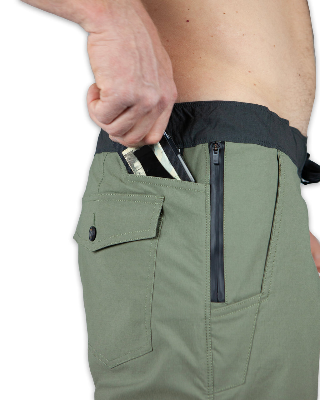 Thunderbird Short - Rye Green