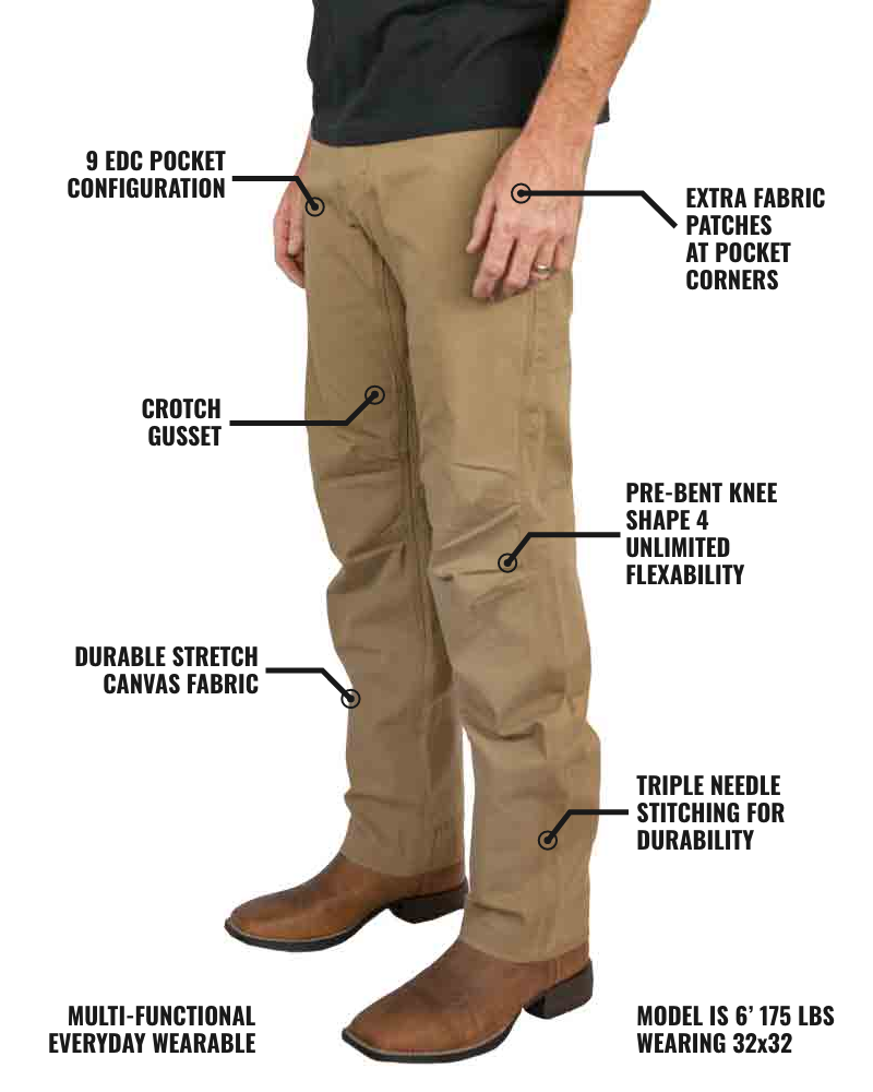 Trailblazer Standard Fit Pants - Coyote